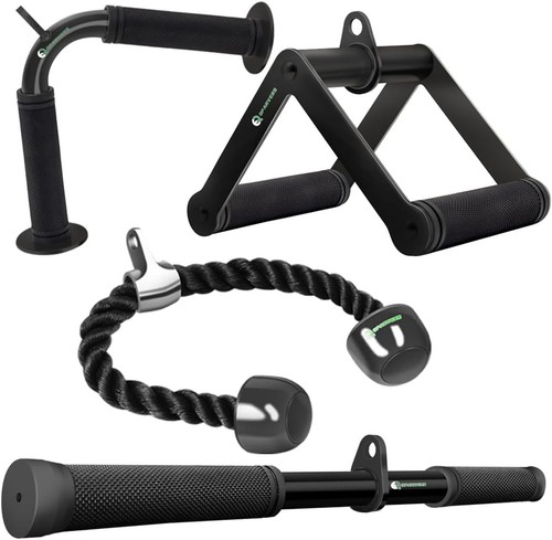 Cable machine attachment set - cable,