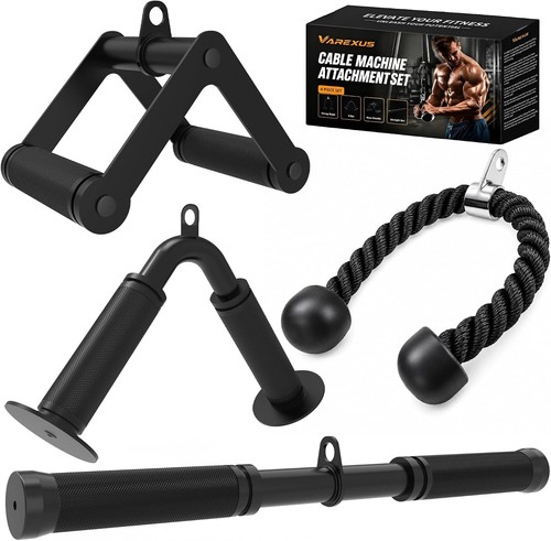 Cable machine attachment set - machine,