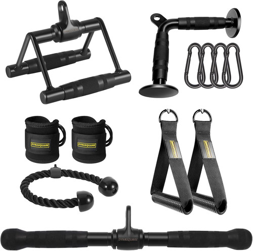 Cable machine attachments set - attachments,