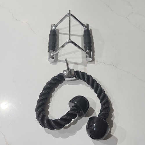 Tricep press down cable - press,