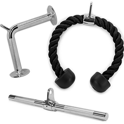 Cable machine attachment set - machine,