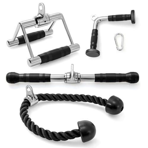 Cable machine attachment set - cable,