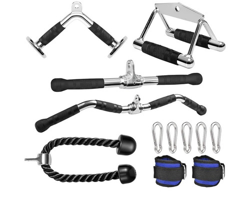 Cable machine attachment set - attachment,