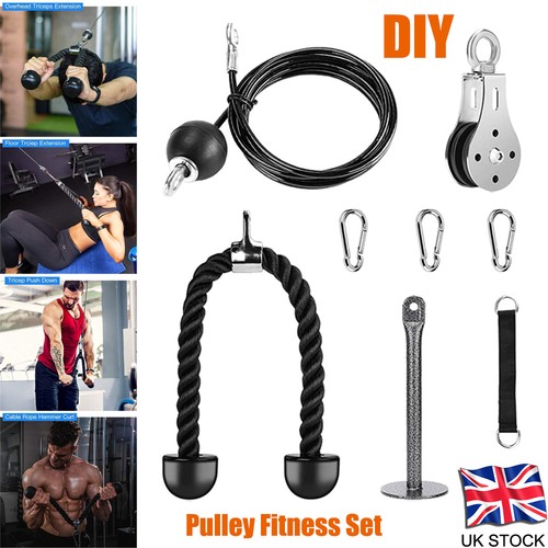 Diy pulley cable machine - diy,