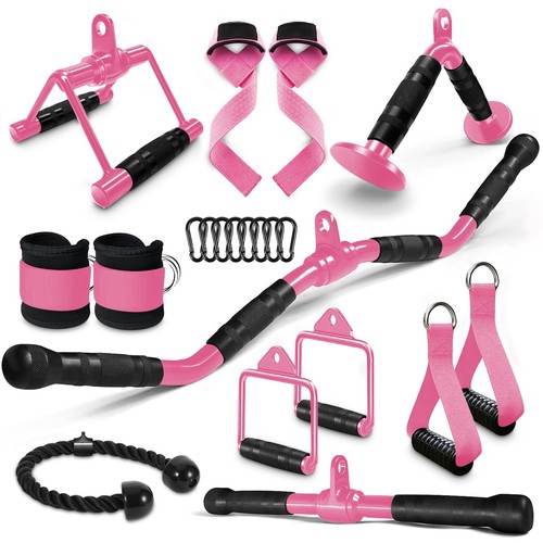 Cable machine attachment set - cable,