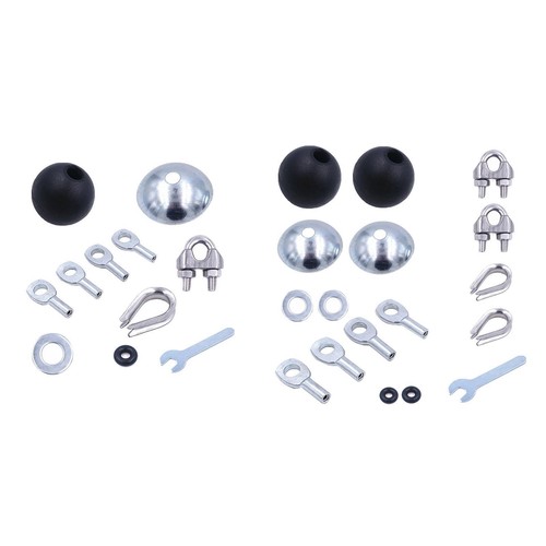Cable pulley attachments - cable, for