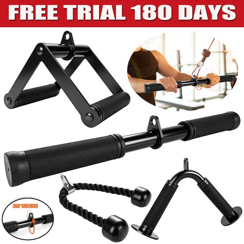 Cable machine attachment set - cable,