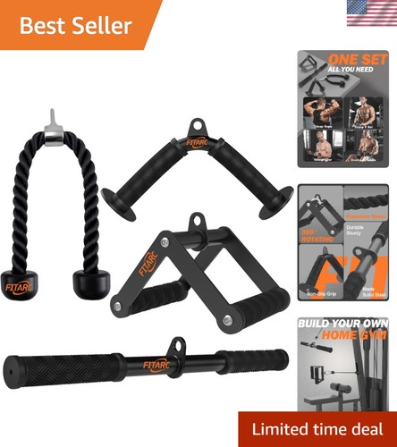 Cable machine attachment set - machine,