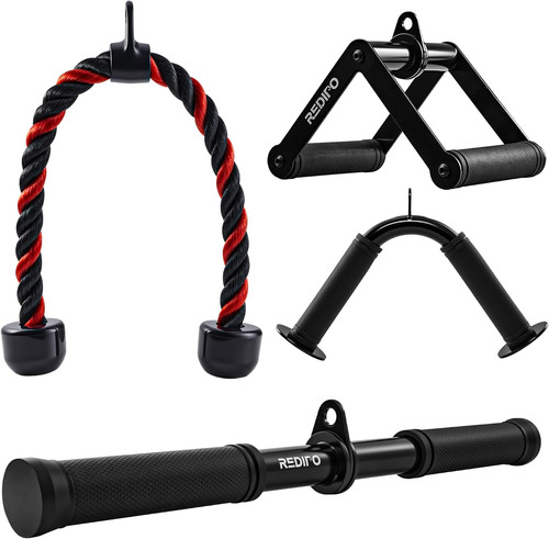 Cable machine attachment set - cable,