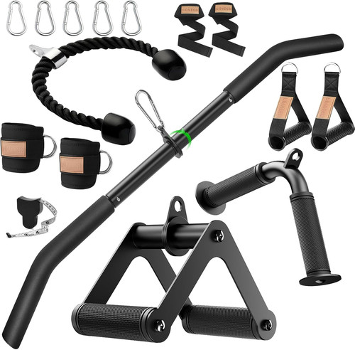 Cable machine attachment set - cable,