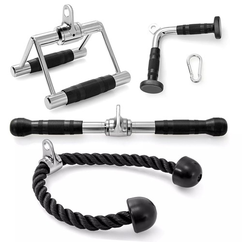Cable machine attachment set - cable,