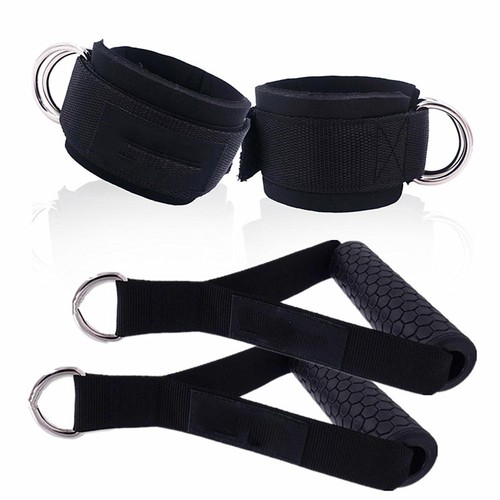 Tricep pull down rope - (black),