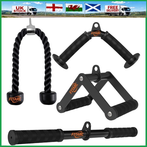 Cable machine attachment set - machine,