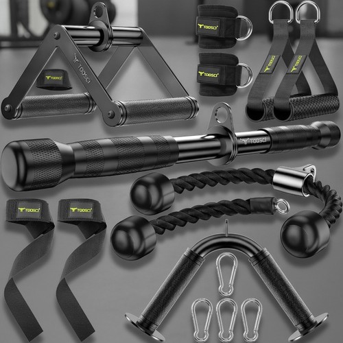 Cable attachments for gym lat - for,