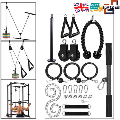 Diy pulley fitness system - diy,