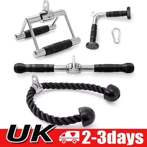 Cable machine attachment - attachment, set